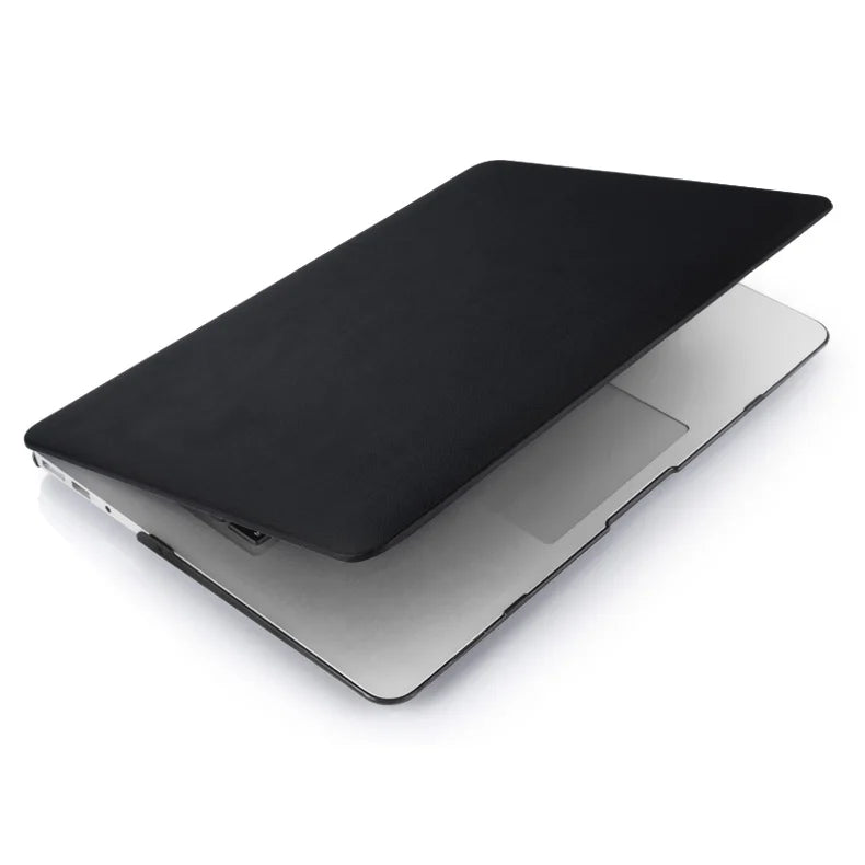 Étui pour ordinateur portable PU + PC pour Macbook Pro 14, M5 M4 M2 2023 M3 Pro 16, barre tactile Funda pour Macbook Air 13 Capa M1 2020 Pro 15 12