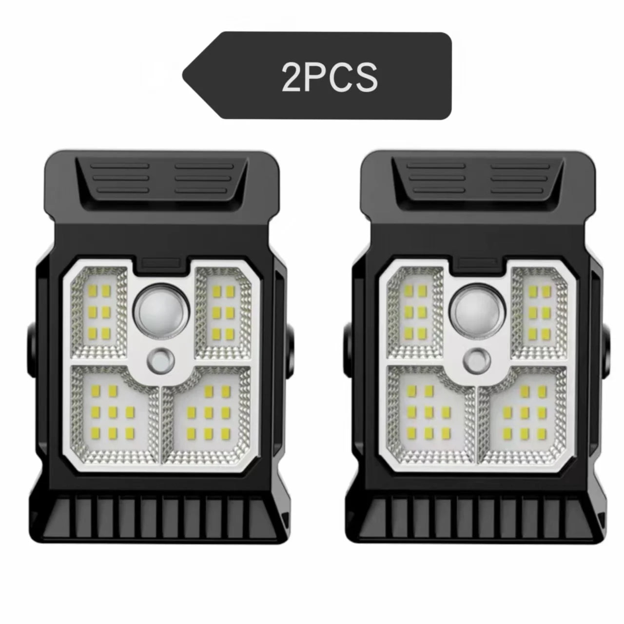 Lampe de cour à énergie solaire, éclairage de jardin domestique, détection du corps humain, clip extérieur multifonctionnel sur lampe de pelouse