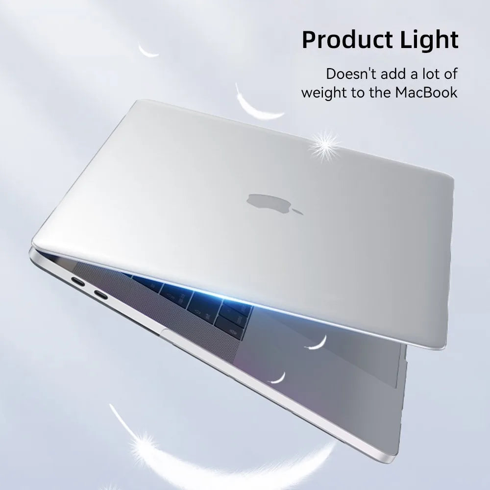 Étui de protection pour ordinateur portable MacBook Air 11.6 Air 13.3 Air 13.6 Pro 13.3, coque souple en TPU, accessoires