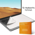 Film de protection pour ordinateur portable, en microfibre, anti-poussière, couverture pour clavier, tissu pour écran d'ordinateur portable, MacBook Pro 13/15/16 pouces