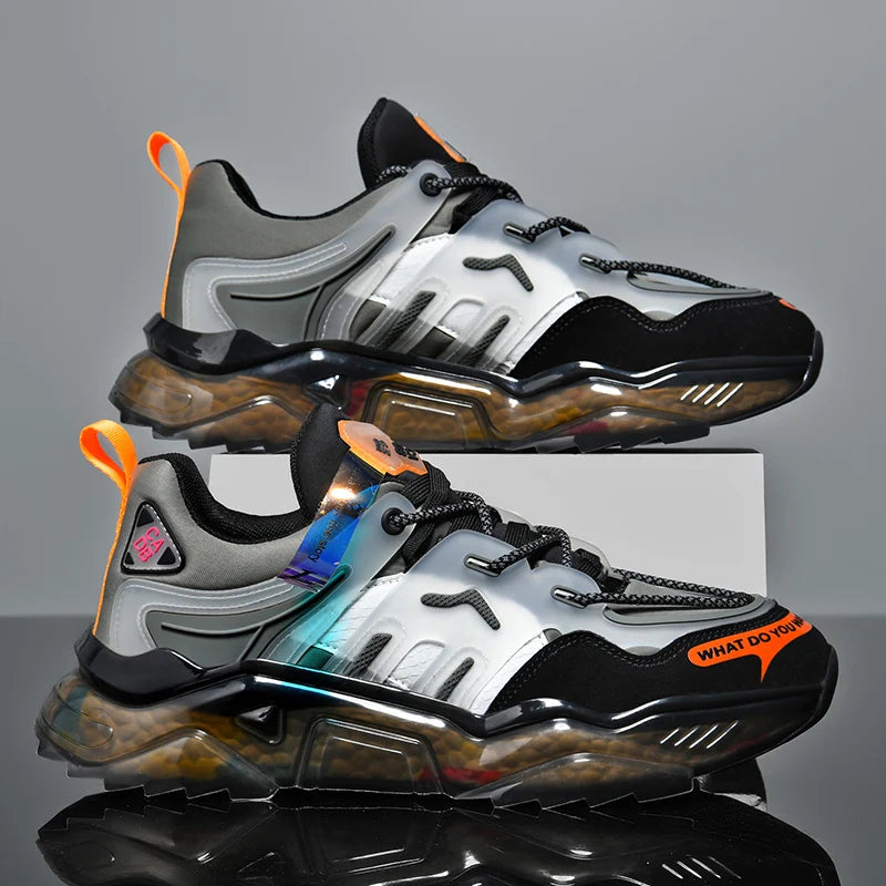 Baskets de luxe pour hommes, chaussures de course respirantes, décontractées, à la mode, mocassins chaussure homme