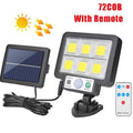 Applique murale solaire LED avec détecteur de mouvement, lumière du soleil, 3 modes, extérieur, étanche, urgence, rue, jardin, décoration de sécurité