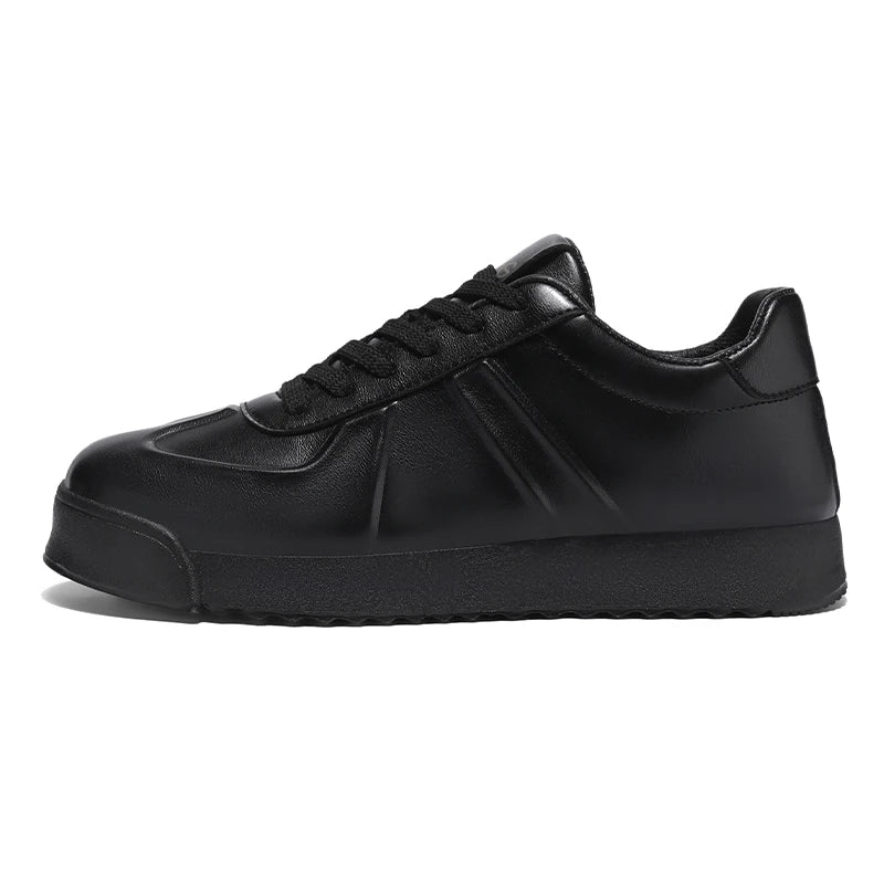 Chaussures pour hommes en automne et en hiver, avec surface en cuir antidérapante et semelle épaisse, adaptées aux sports décontractés, au travail, à la conduite et