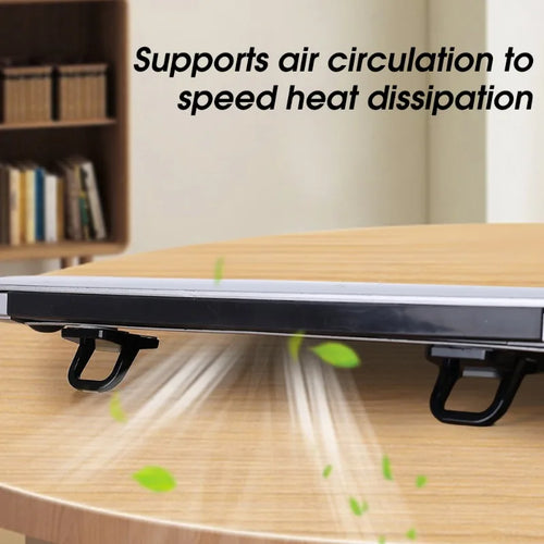 2 supports de clavier, mini support pour ordinateur portable pour bureau, support portable compatible avec MacBook Air Pro, Dell XPS, HP et plus.