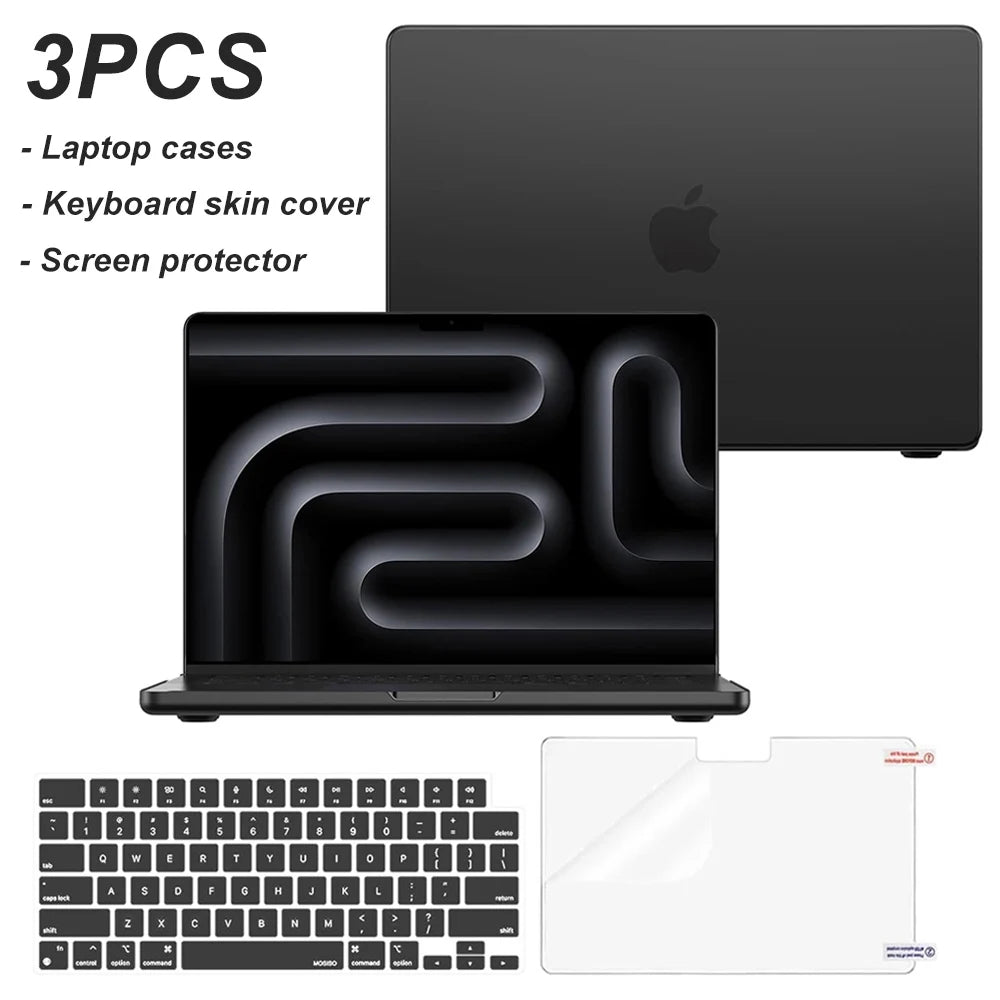 Nouvelle coque d'ordinateur portable 2026 pour Macbook Air 13,6 pouces (puces M5, M4, M3, M2) 2026-2022, Air 15 (puce M5), pour Macbook Pro 14/16 (puces M5/Max) 2026