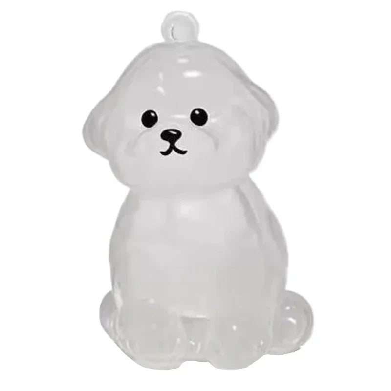 Pendentif de rangement de cheveux de chiens, mignon, pendentif de sac, Couple, porte-clés de voiture, bijoux, Collection Souvenir, cadeau de décoration, accessoires pour chiens