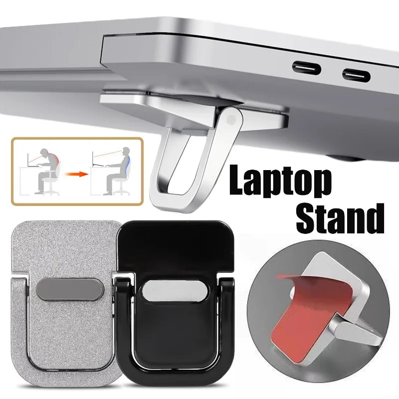 2 supports de clavier, mini support pour ordinateur portable pour bureau, support portable compatible avec MacBook Air Pro, Dell XPS, HP et plus.