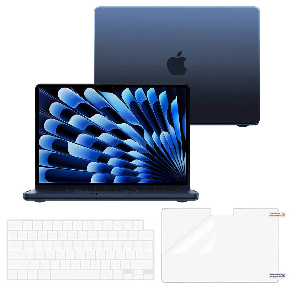 Nouvelle coque d'ordinateur portable 2026 pour Macbook Air 13,6 pouces (puces M5, M4, M3, M2) 2026-2022, Air 15 (puce M5), pour Macbook Pro 14/16 (puces M5/Max) 2026