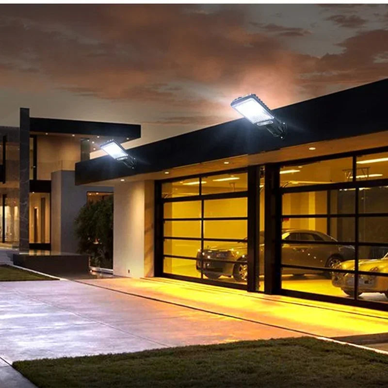 Applique Murale Solaire à LED pour l'Extérieur, Rechargeable, pour Cour, Jardin, Terrasse, Porte de Garage, Éclairage de Rue