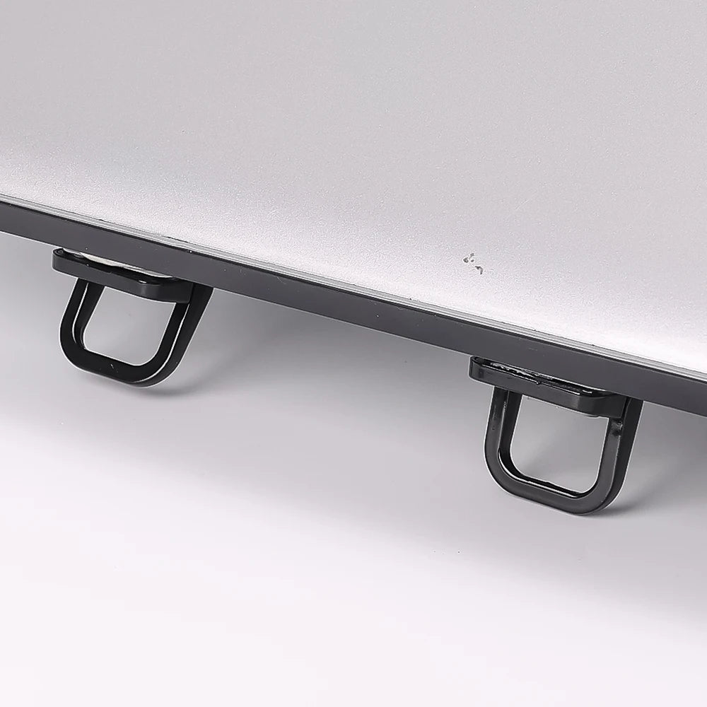 2 supports de clavier, mini support pour ordinateur portable pour bureau, support portable compatible avec MacBook Air Pro, Dell XPS, HP et plus.