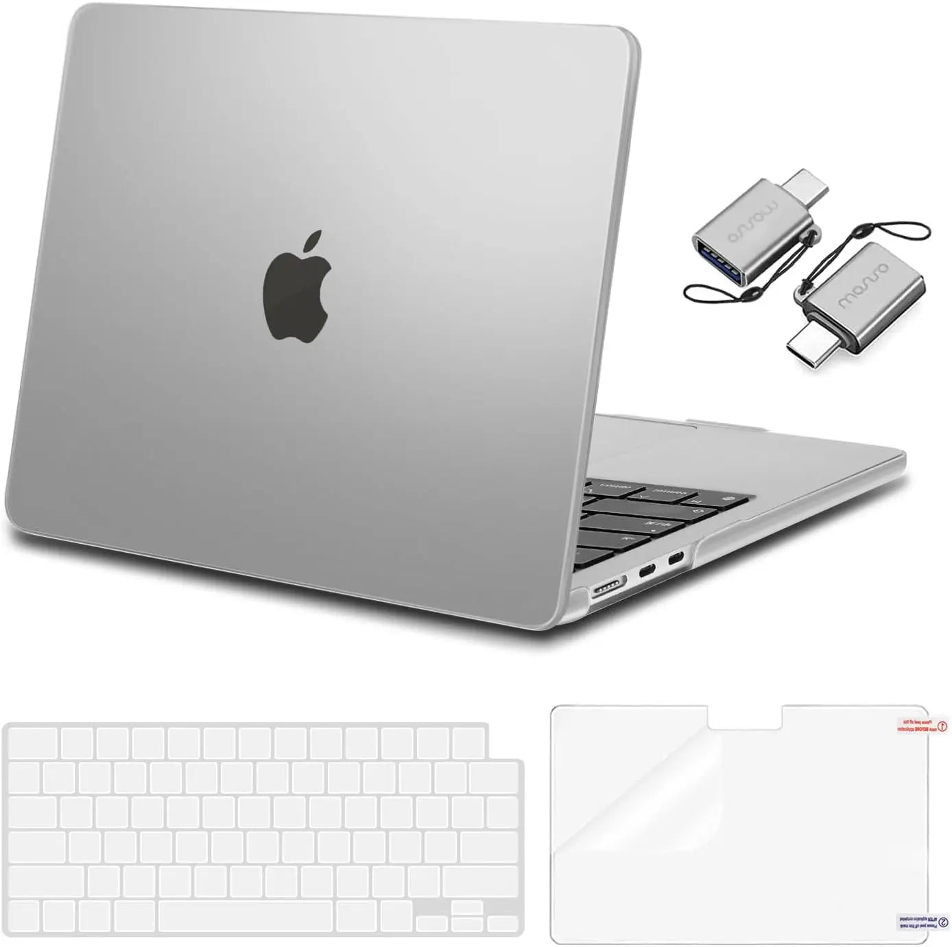 Étui pour ordinateur portable 2020 2024 2023 MacBook Air 13 15 16 Pro 14 pouces M4 M3 M2 M1 A3112 A3185 A3401 A2918 A3240 A3113 A2681