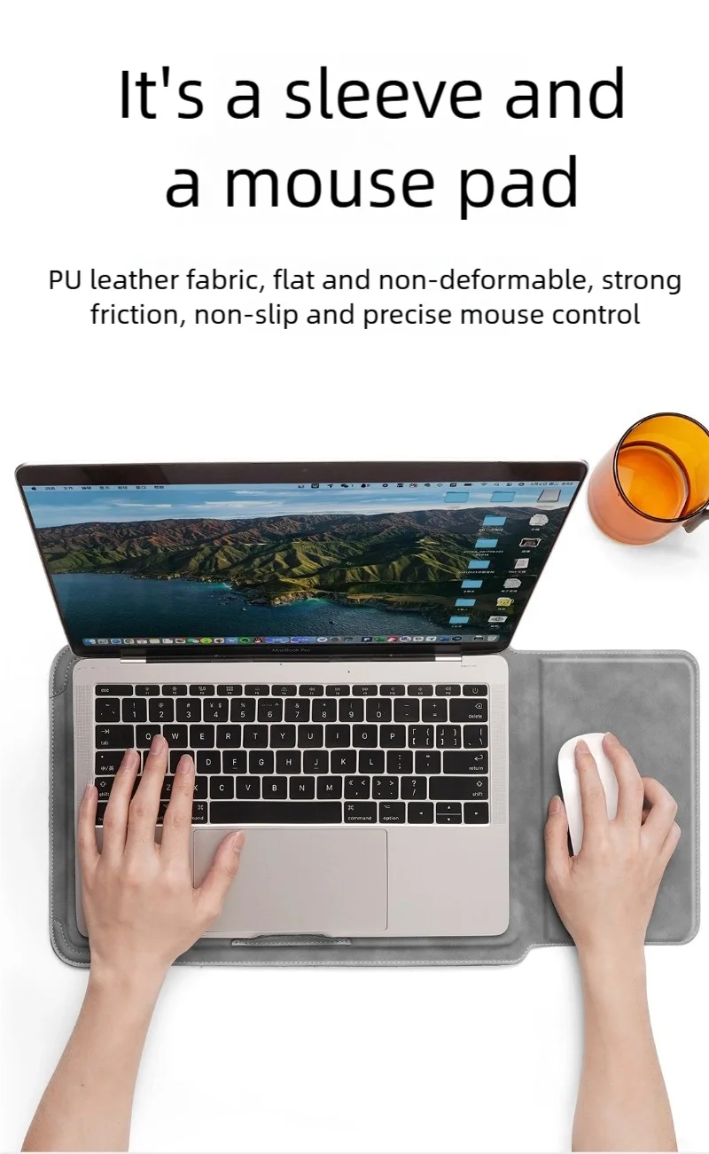 Housse pour ordinateur portable 13 14 15 15.6 16 pouces pour Huawei HP DELL sac pour Macbook Air Pro 13 13.6 M4 étui pour ordinateur portable avec support hommes femmes