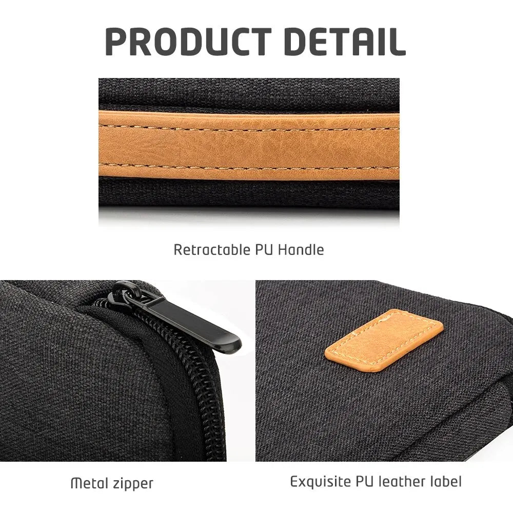 Juste de protection pour ordinateur portable pour homme et femme, sac de transport mince, MacPlePro M3 Max M2 Dallas, 13.3 pouces, 14 pouces, 15.6 pouces, 16 pouces, nouveau