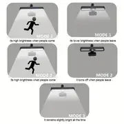 Applique Murale Solaire à LED pour l'Extérieur, Rechargeable, pour Cour, Jardin, Terrasse, Porte de Garage, Éclairage de Rue