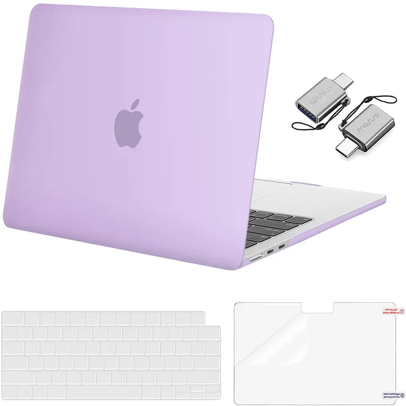 Étui pour ordinateur portable 2020 2024 2023 MacBook Air 13 15 16 Pro 14 pouces M4 M3 M2 M1 A3112 A3185 A3401 A2918 A3240 A3113 A2681