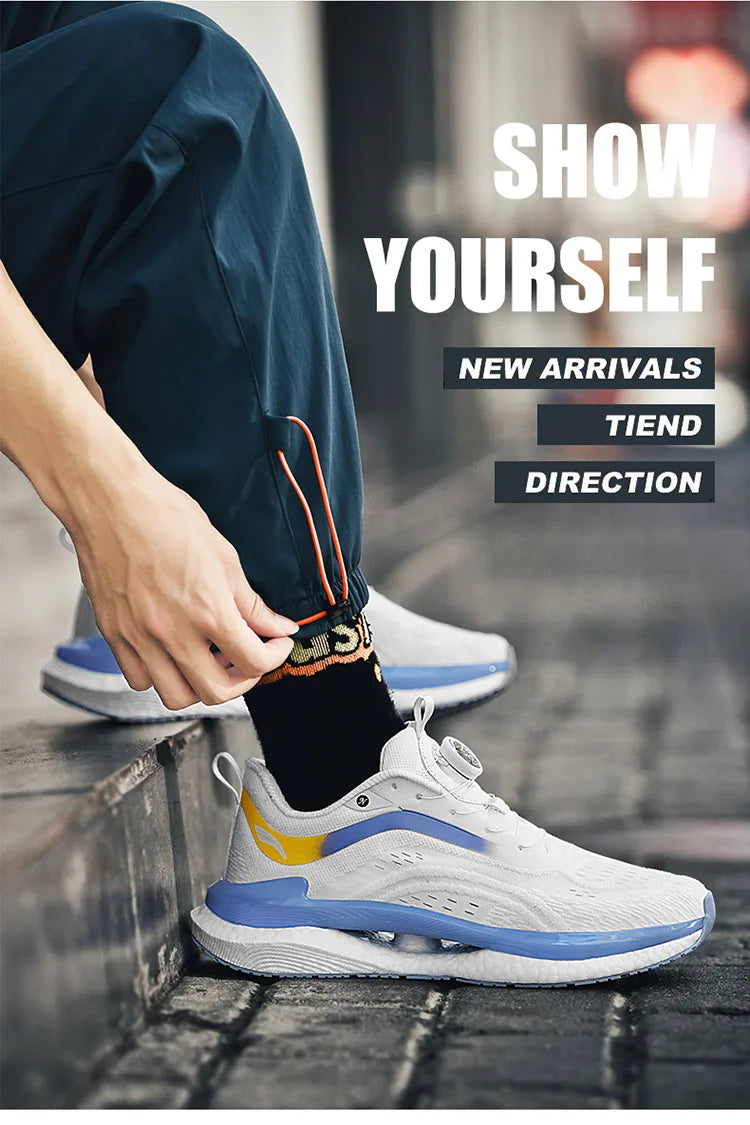 Baskets de luxe pour hommes, chaussures de course respirantes, décontractées, à la mode, mocassins chaussure homme