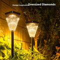 Lampes solaires pour la maison, l'éclairage d'ambiance de villa et de cour, lampes de jardin extérieures à haute luminosité
