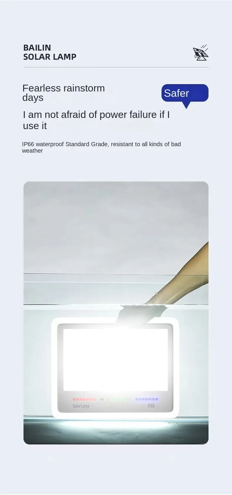 Lampe solaire à 96/140/216 LED pour éclairage de cour, lampadaire à induction, budgétaire étanche, ultra luminosité, haute puissance