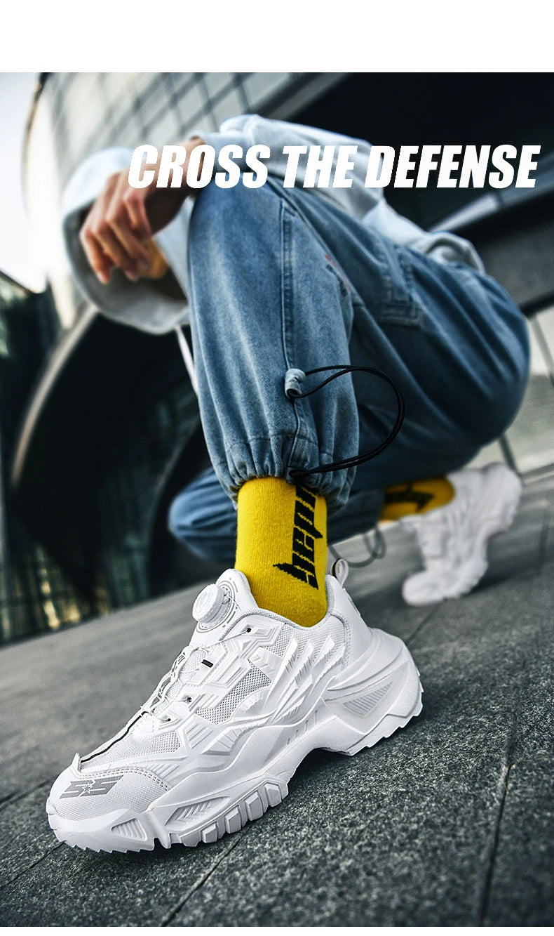 Baskets de luxe pour hommes, chaussures de course respirantes, décontractées, à la mode, mocassins chaussure homme