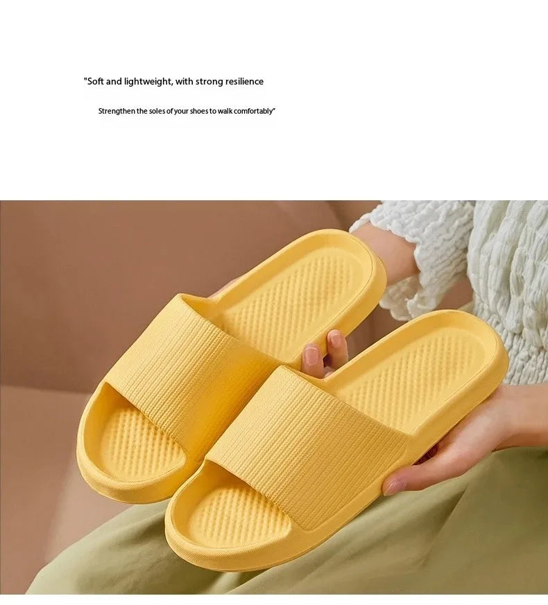 Chaussures de douche de massage à semelle souple pour hommes et femmes, pantoufles à la mode, imperméables, non ald, maison, loisirs, couples