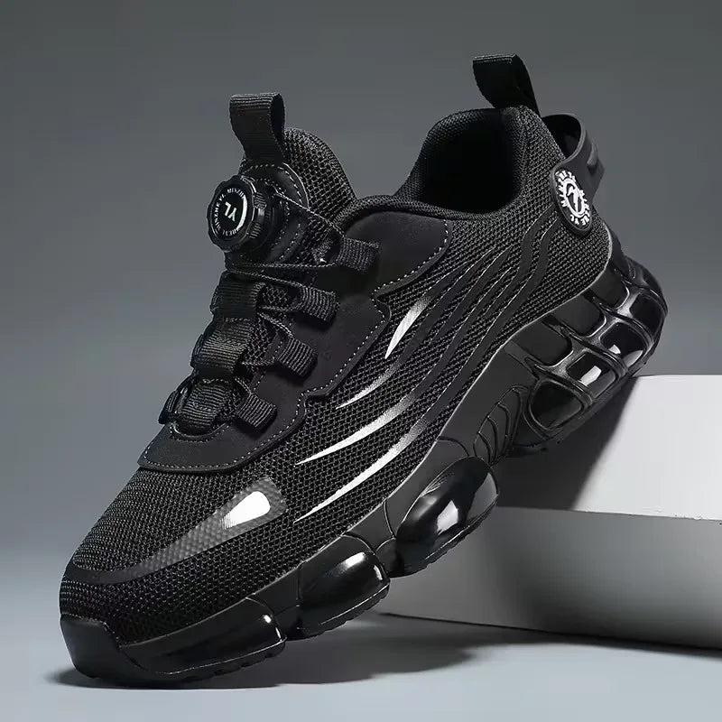 Chaussures décontractées pour hommes (sans embout en acier), baskets adaptées à la randonnée, à la marche, baskets décontractées pour cadeaux