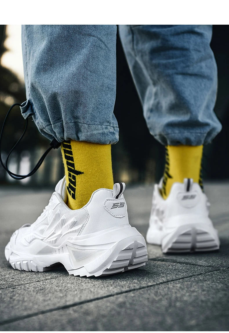 Baskets de luxe pour hommes, chaussures de course respirantes, décontractées, à la mode, mocassins chaussure homme