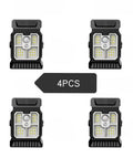 Lampe de cour à énergie solaire, éclairage de jardin domestique, détection du corps humain, clip extérieur multifonctionnel sur lampe de pelouse