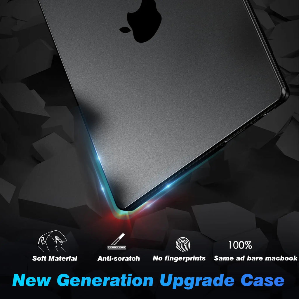 Nouvelle coque d'ordinateur portable 2026 pour Macbook Air 13,6 pouces (puces M5, M4, M3, M2) 2026-2022, Air 15 (puce M5), pour Macbook Pro 14/16 (puces M5/Max) 2026