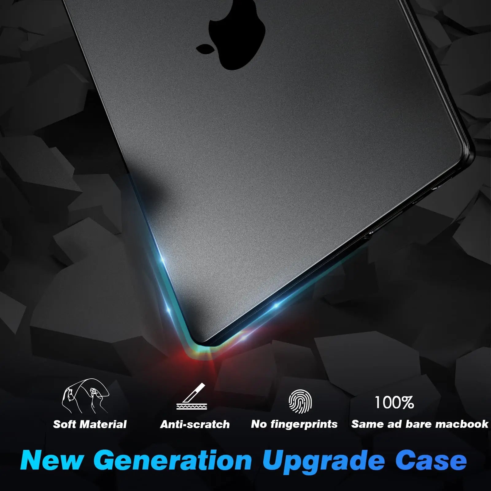 Nouvelle coque d'ordinateur portable 2026 pour Macbook Air 13,6 pouces (puces M5, M4, M3, M2) 2026-2022, Air 15 (puce M5), pour Macbook Pro 14/16 (puces M5/Max) 2026