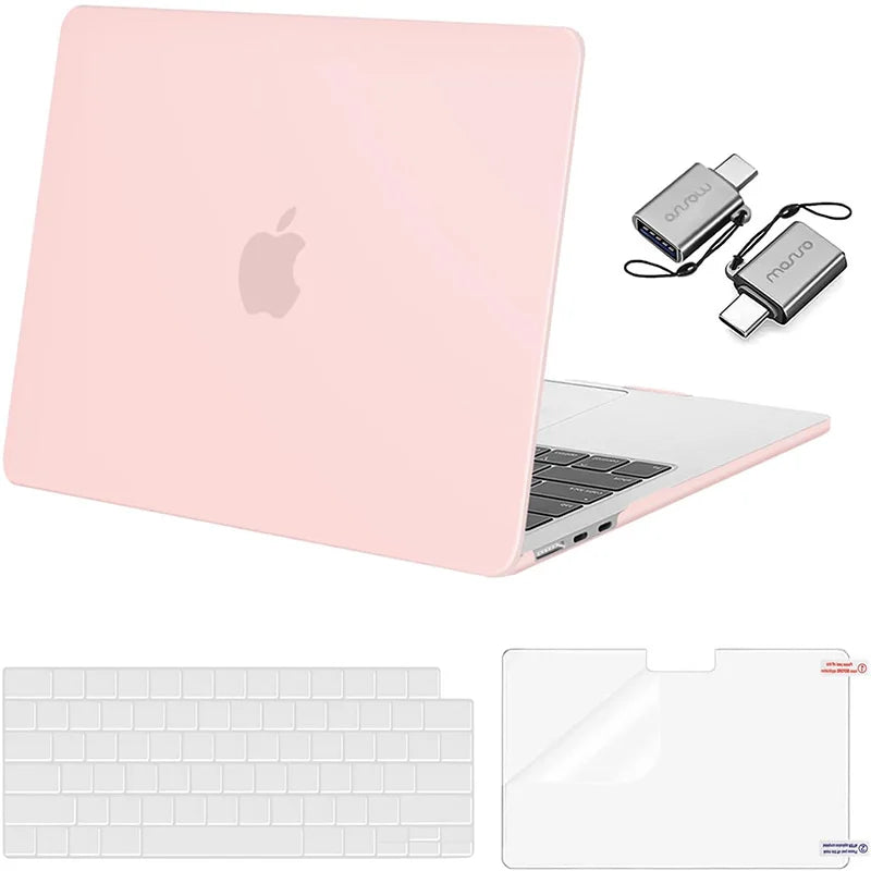 Étui pour ordinateur portable 2020 2024 2023 MacBook Air 13 15 16 Pro 14 pouces M4 M3 M2 M1 A3112 A3185 A3401 A2918 A3240 A3113 A2681