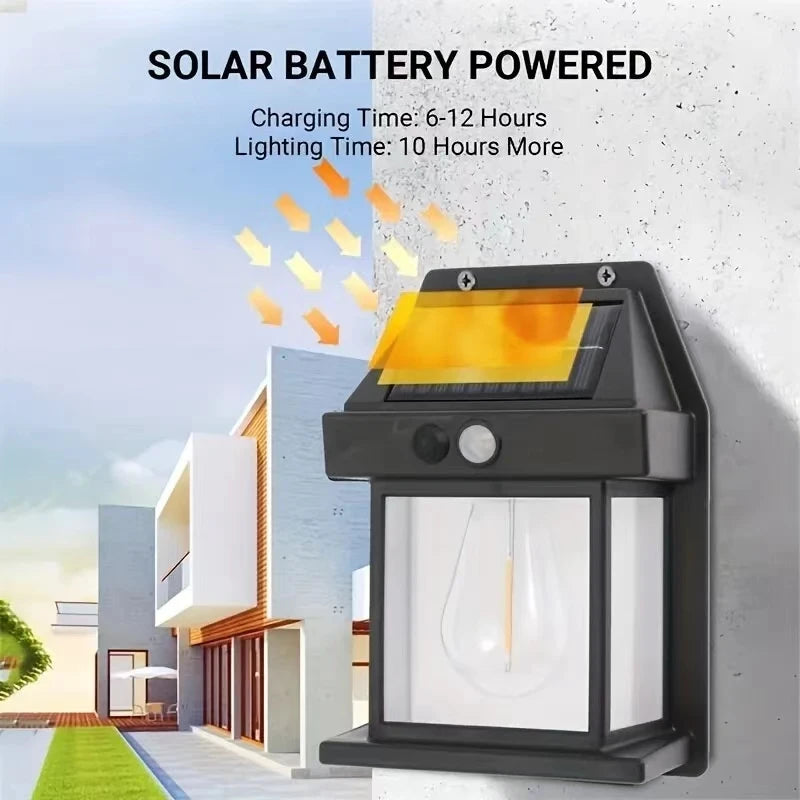Applique murale solaire puissante extérieure lampe à LED étanche maison jardin clôture décoration capteur de lumière énergie solaire lanterne murale LED