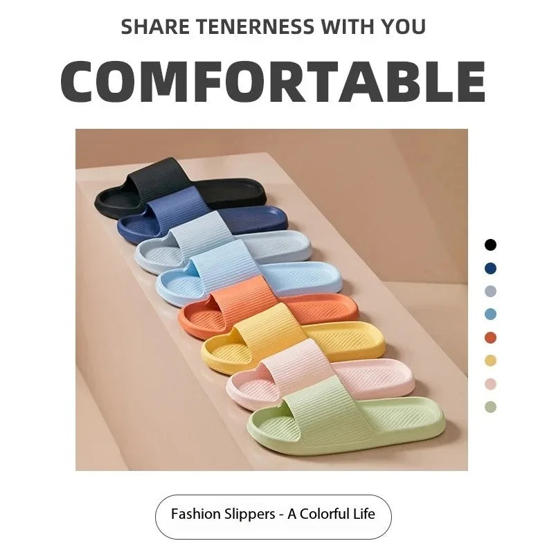 Chaussures de douche de massage à semelle souple pour hommes et femmes, pantoufles à la mode, imperméables, non ald, maison, loisirs, couples
