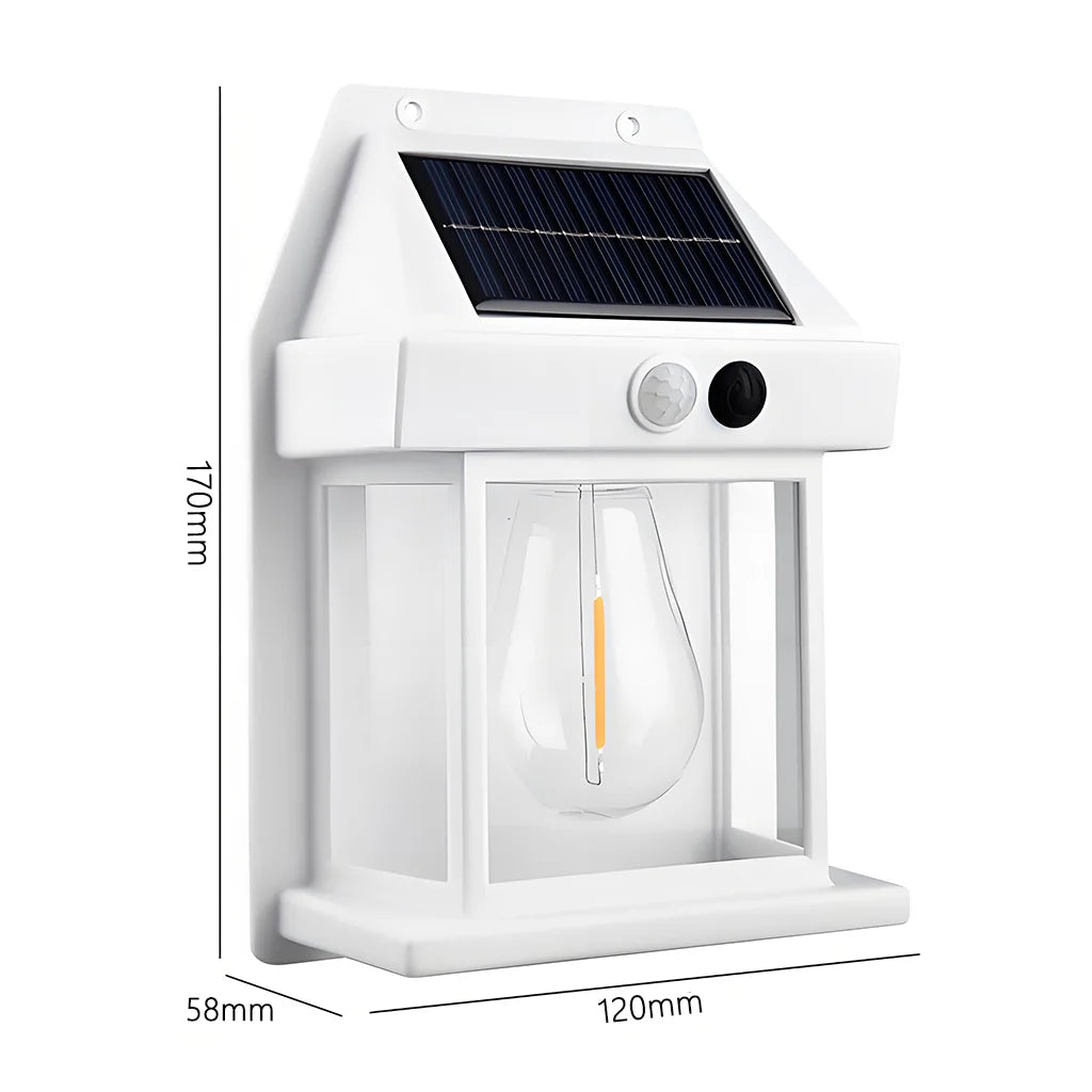 Applique murale solaire puissante extérieure lampe à LED étanche maison jardin clôture décoration capteur de lumière énergie solaire lanterne murale LED