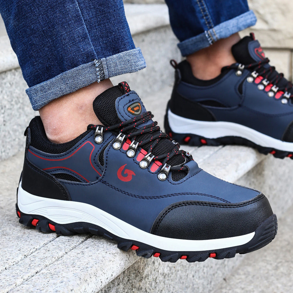 Chaussures à embout en acier pour hommes bottes de travail chaussures de sécurité de travail anti-crevaison chaussures de travail de protection chaussures pour homme baskets de sécurité
