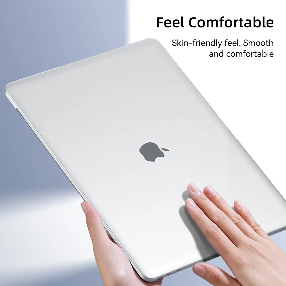 Étui de protection pour ordinateur portable MacBook Air 11.6 Air 13.3 Air 13.6 Pro 13.3, coque souple en TPU, accessoires