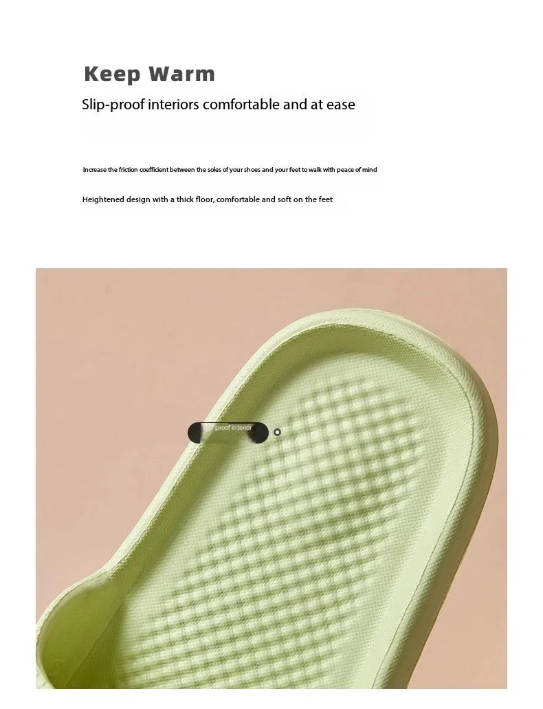 Chaussures de douche de massage à semelle souple pour hommes et femmes, pantoufles à la mode, imperméables, non ald, maison, loisirs, couples