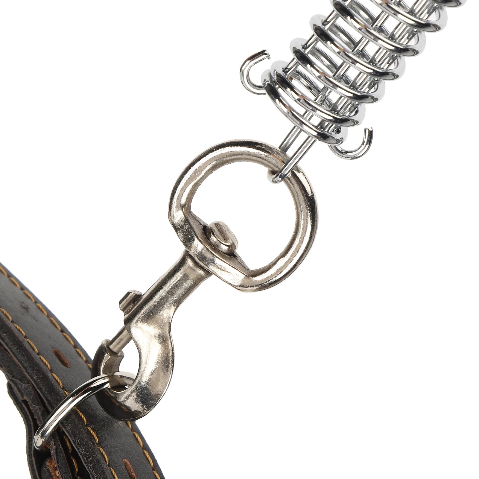 Laisse de promenade pour chien avec collier, en cuir artificiel, anti-perte, ensemble laisse et collier pour animaux de compagnie, accessoires pour chiens de grande et moyenne taille