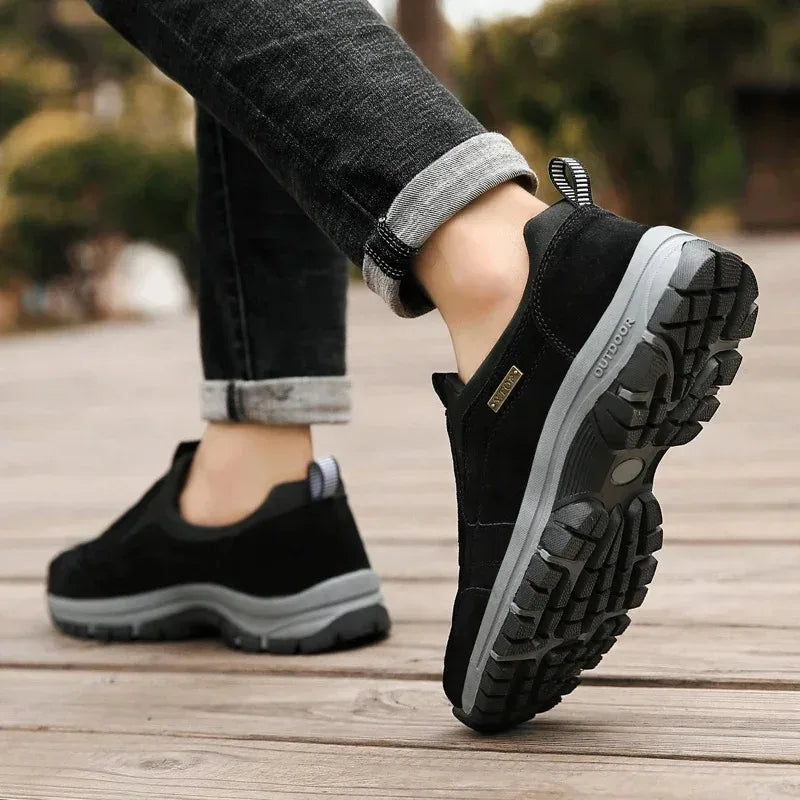 Chaussures de sport pour hommes, élégantes et sportives, les meilleures chaussures de marche légères, noires, confortables et plates pour les personnes paresseuses, taille 46