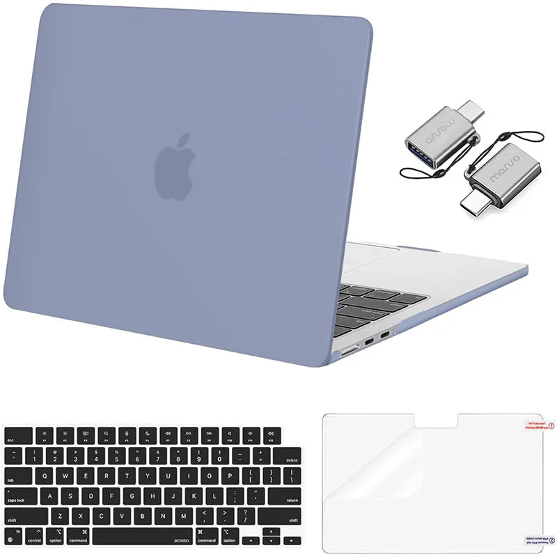 Étui pour ordinateur portable 2020 2024 2023 MacBook Air 13 15 16 Pro 14 pouces M4 M3 M2 M1 A3112 A3185 A3401 A2918 A3240 A3113 A2681