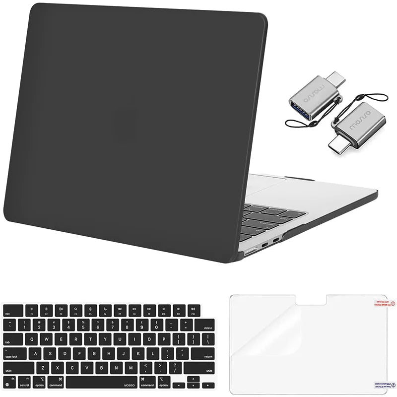 Étui pour ordinateur portable 2020 2024 2023 MacBook Air 13 15 16 Pro 14 pouces M4 M3 M2 M1 A3112 A3185 A3401 A2918 A3240 A3113 A2681