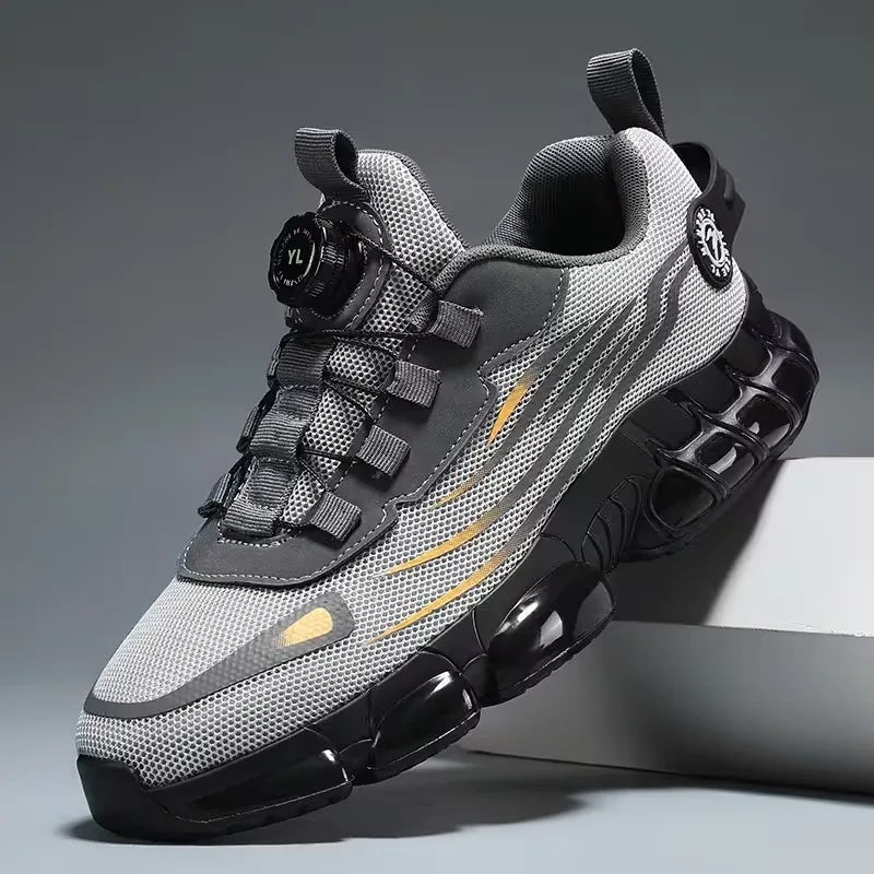 Chaussures décontractées pour hommes (sans embout en acier), baskets adaptées à la randonnée, à la marche, baskets décontractées pour cadeaux
