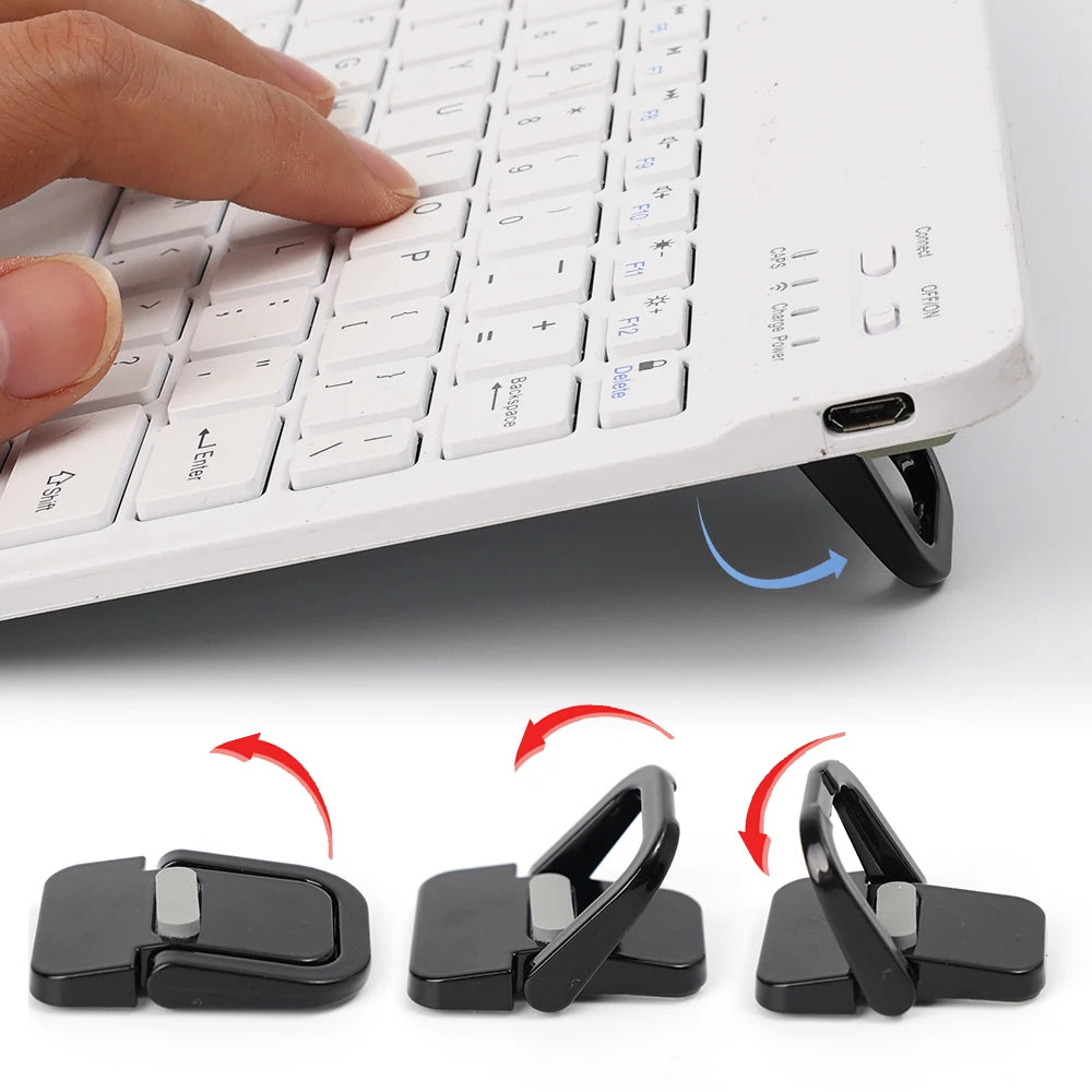 2 supports de clavier, mini support pour ordinateur portable pour bureau, support portable compatible avec MacBook Air Pro, Dell XPS, HP et plus.