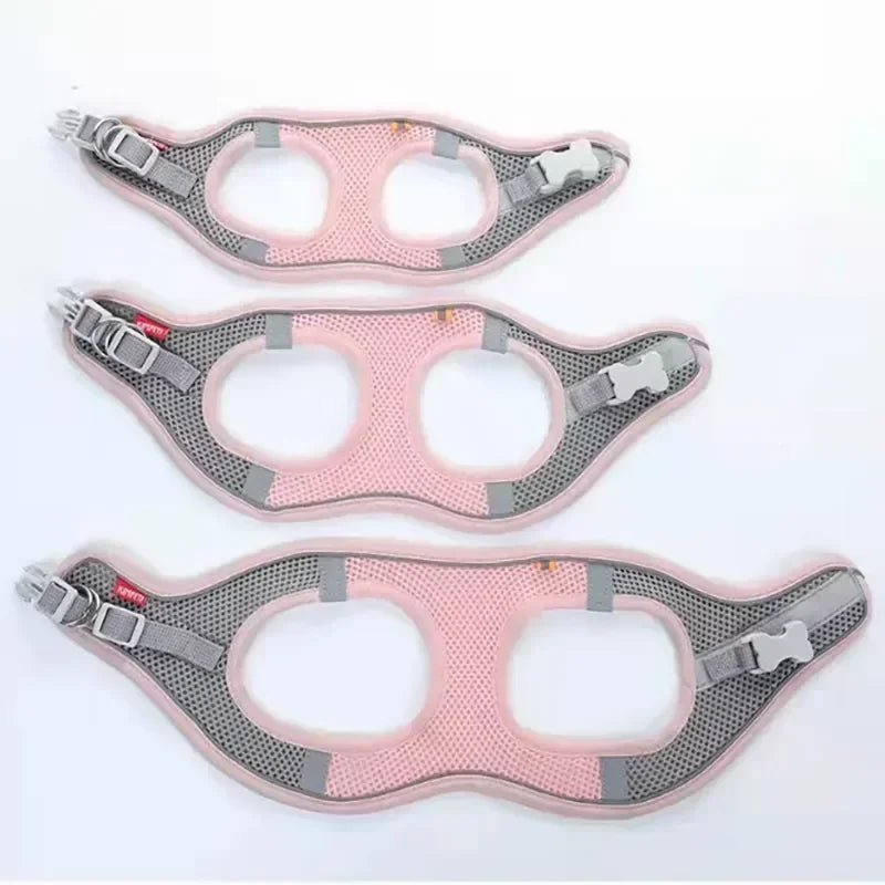 Accessoires pour chiens et chats, collier pour petits chiens, gilet de sécurité, corde de poitrine pour animaux de compagnie, couverture pour chiens, harnais respirant et réglable, fournitures, produits