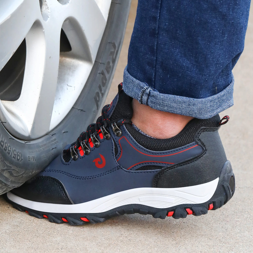 Chaussures à embout en acier pour hommes bottes de travail chaussures de sécurité de travail anti-crevaison chaussures de travail de protection chaussures pour homme baskets de sécurité