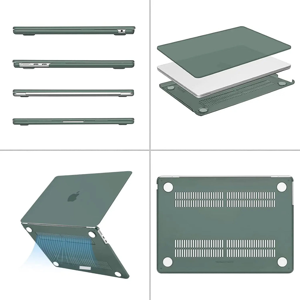 Étui pour ordinateur portable 2020 2024 2023 MacBook Air 13 15 16 Pro 14 pouces M4 M3 M2 M1 A3112 A3185 A3401 A2918 A3240 A3113 A2681
