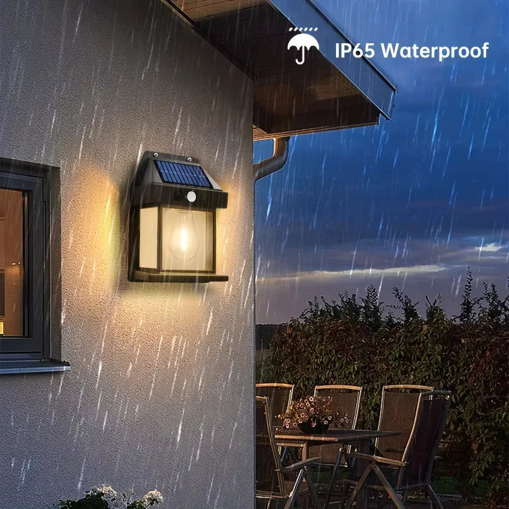 Applique murale solaire puissante extérieure lampe à LED étanche maison jardin clôture décoration capteur de lumière énergie solaire lanterne murale LED