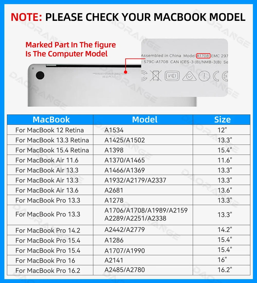 Étui de protection pour ordinateur portable MacBook Air 11.6 Air 13.3 Air 13.6 Pro 13.3, coque souple en TPU, accessoires
