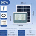 Lampe solaire à 96/140/216 LED pour éclairage de cour, lampadaire à induction, budgétaire étanche, ultra luminosité, haute puissance