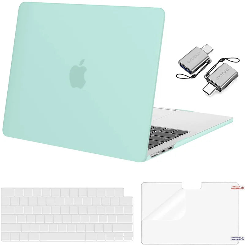 Étui pour ordinateur portable 2020 2024 2023 MacBook Air 13 15 16 Pro 14 pouces M4 M3 M2 M1 A3112 A3185 A3401 A2918 A3240 A3113 A2681