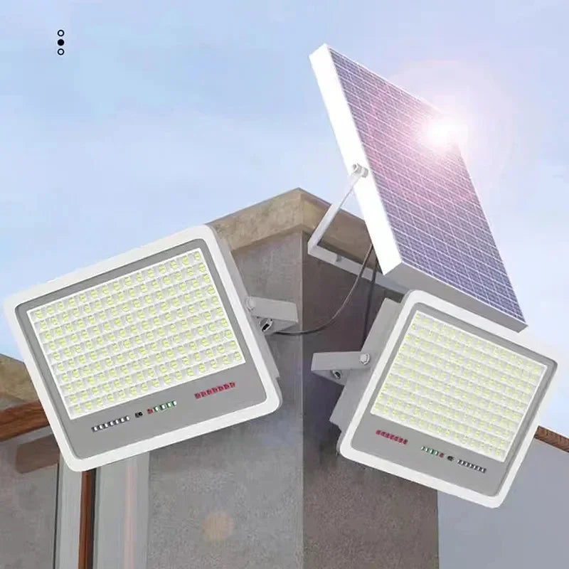 Lampe solaire à 96/140/216 LED pour éclairage de cour, lampadaire à induction, budgétaire étanche, ultra luminosité, haute puissance